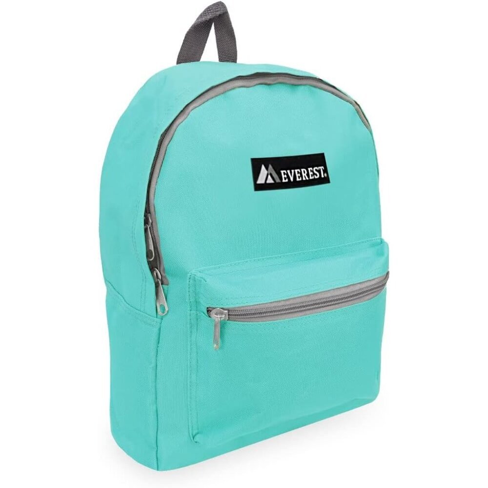 1045K Basic Backpack, Aqua Blue, One Size